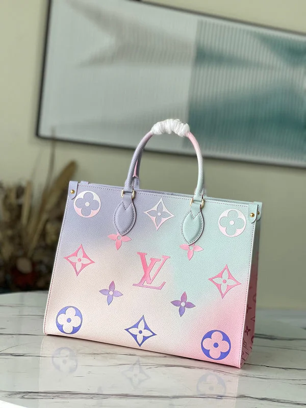 Louis Vuitton tote bags with a printed LV logo on the front for brand visibilityBC - LOUIS VUITTON BAGS - 1130