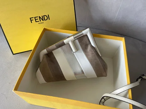 Fendi Sunshine Shopper bags with a structured silhouette and a magnetic - snap closureBC - FENDI BAGS - 1361