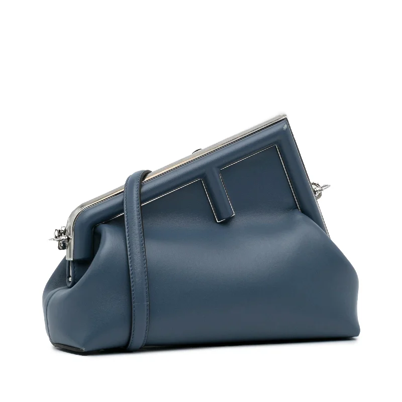 Ladies Fendi Peekaboo bags with a hand - stitched leather handle for artisanal charmFendi Medium Fendi First (SHG-u9SWyp)