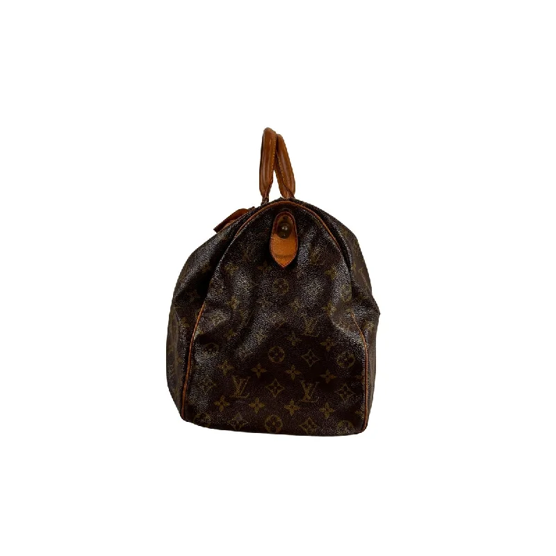 Louis Vuitton handbags with a back - zip pocket for storing valuablesLouis Vuitton Keepall 45 in Monogram Canvas