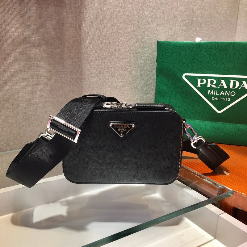 Prada nylon backpacks with a hidden back pocket for securityWhimsy Finds - Prada Bags - 152