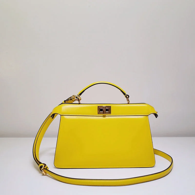 Ladies Fendi Peekaboo bags with a hand - stitched leather handle for artisanal charmWF - Fendi Bags - 110