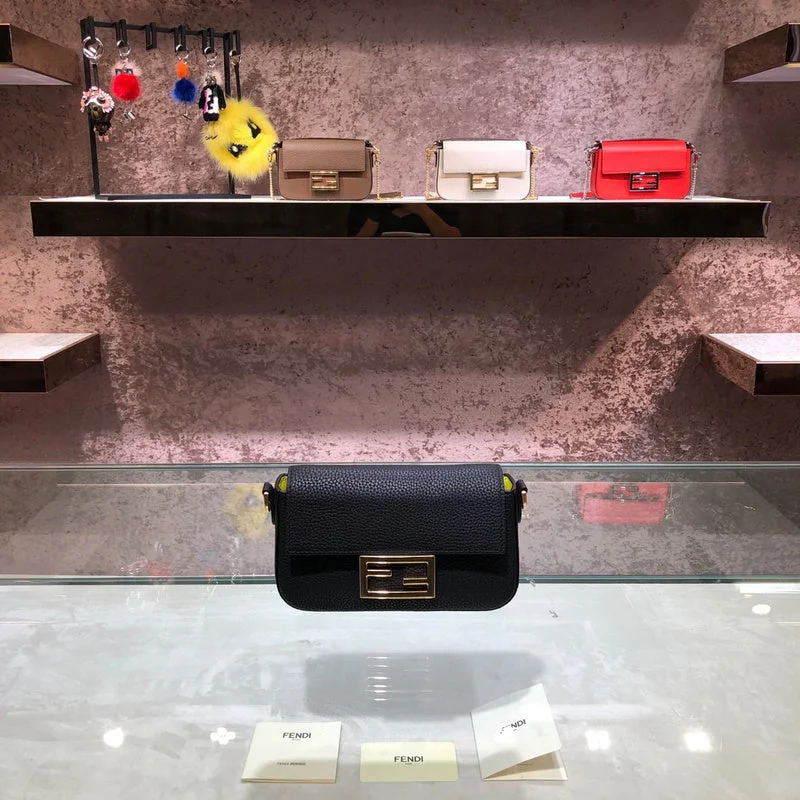 Ladies Fendi shoulder bags with a magnetic - closure flap for easy opening and closingWF - Fendi Bags - 118