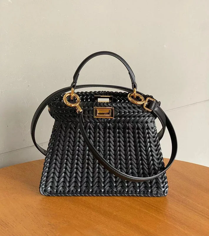 Ladies Fendi shoulder bags with a tassel - decorated zipper for added charm and styleWF - Fendi Bags - 107