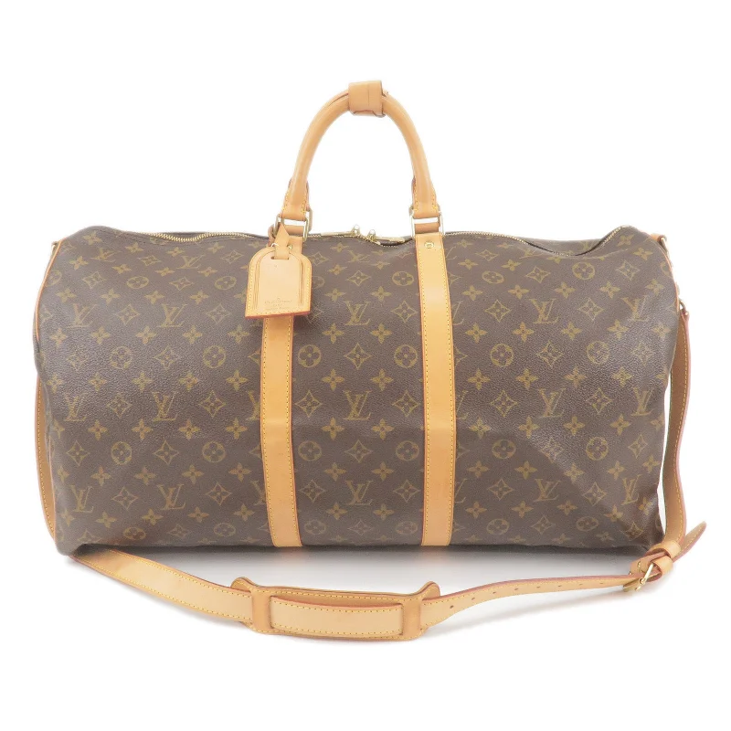 Louis Vuitton Twist bags with the iconic LV - turnlock closureLouis Vuitton Keep All Bandouliere 55 Boston Bag & Strap M41414