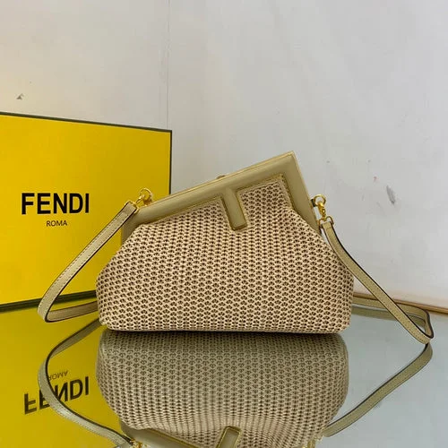 Fendi handbags with a perforated leather detail for a breathable and unique designBC - FENDI BAGS - 1232