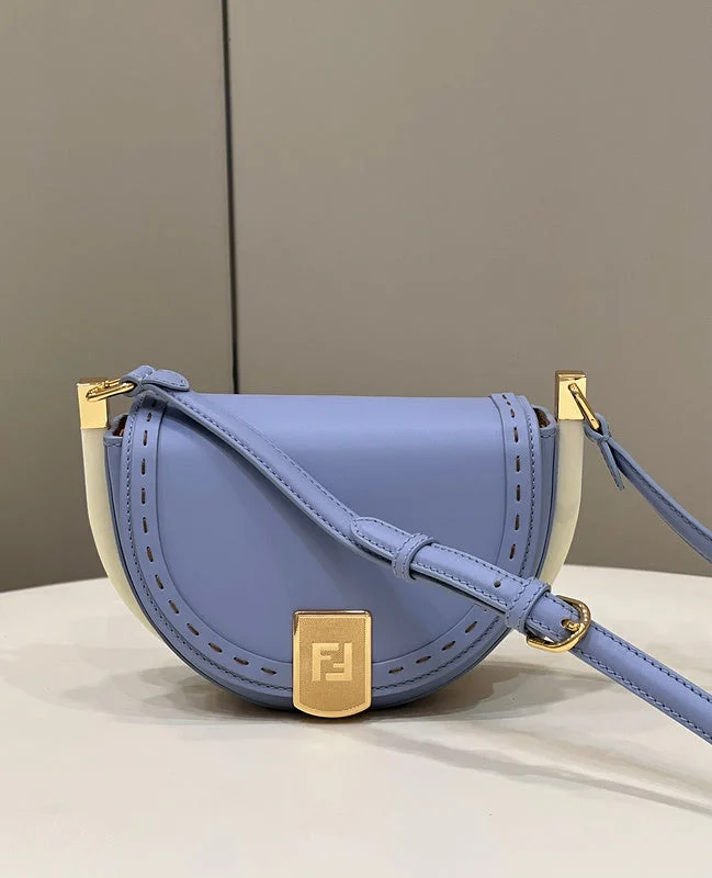 Ladies Fendi Sunshine Shopper bags in a pastel shade like mint for a soft and delicate appearanceWF - Fendi Bags - 1027