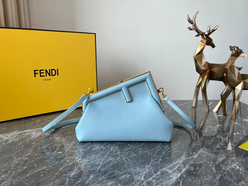 Ladies Fendi Peekaboo bags with a textured leather surface for a more tactile and luxurious feelWF - Fendi Bags - 415