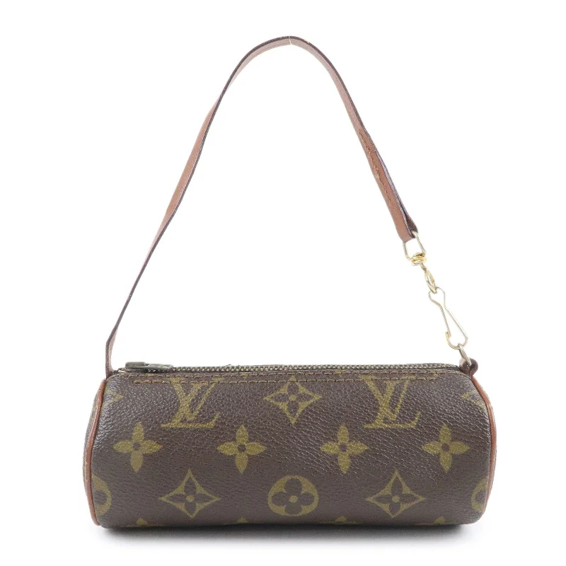 Louis Vuitton backpacks with a sleek, minimalist design for styleLouis Vuitton Monogram Pouch for Papillon Bag Old Type Brown