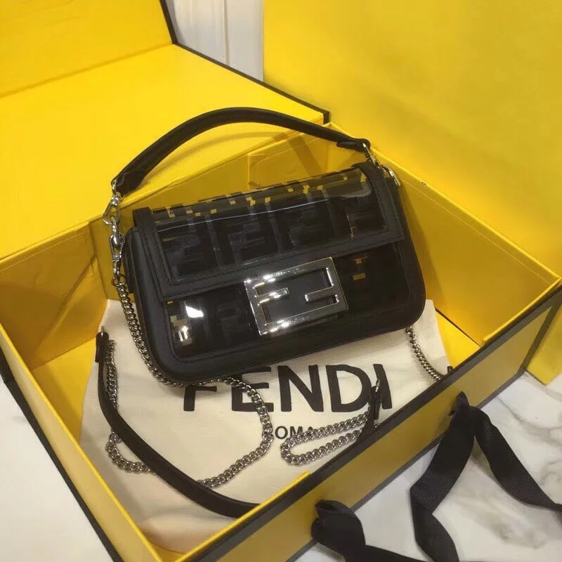 Fendi tote bags with a thermal - insulated pocket for keeping drinks hot or coldWF - Fendi Bags - 111