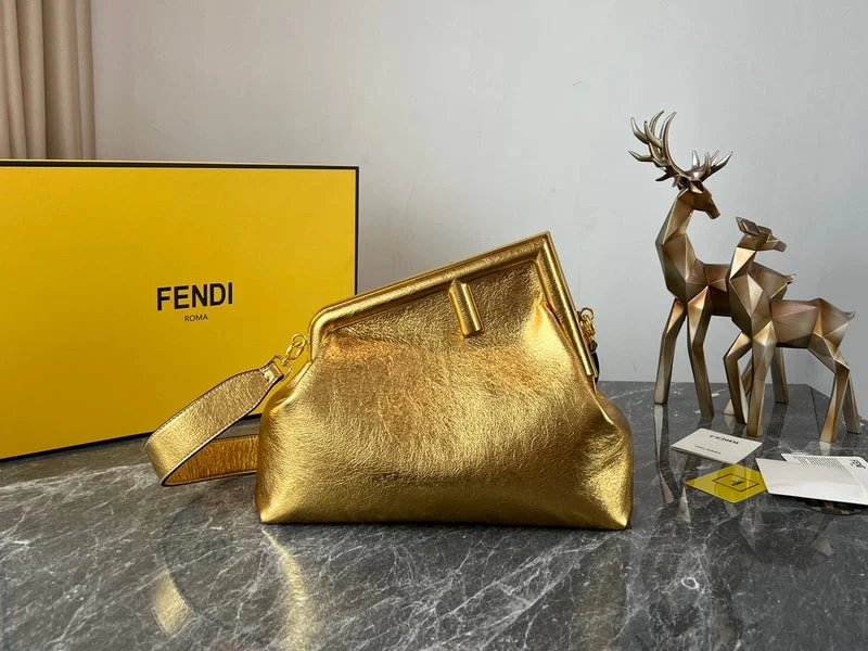 Ladies Fendi shoulder bags with a detachable key fob for easy key managementWF - Fendi Bags - 416