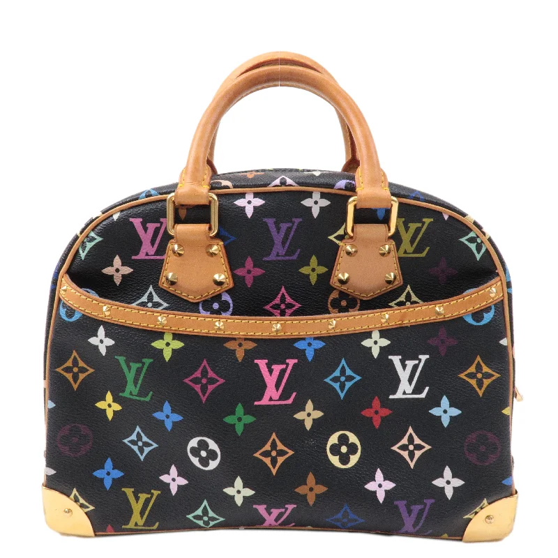 Louis Vuitton tote bags with a spacious interior and multiple pocketsLouis Vuitton Monogram Multi Color Trouville Hand Bag M92662