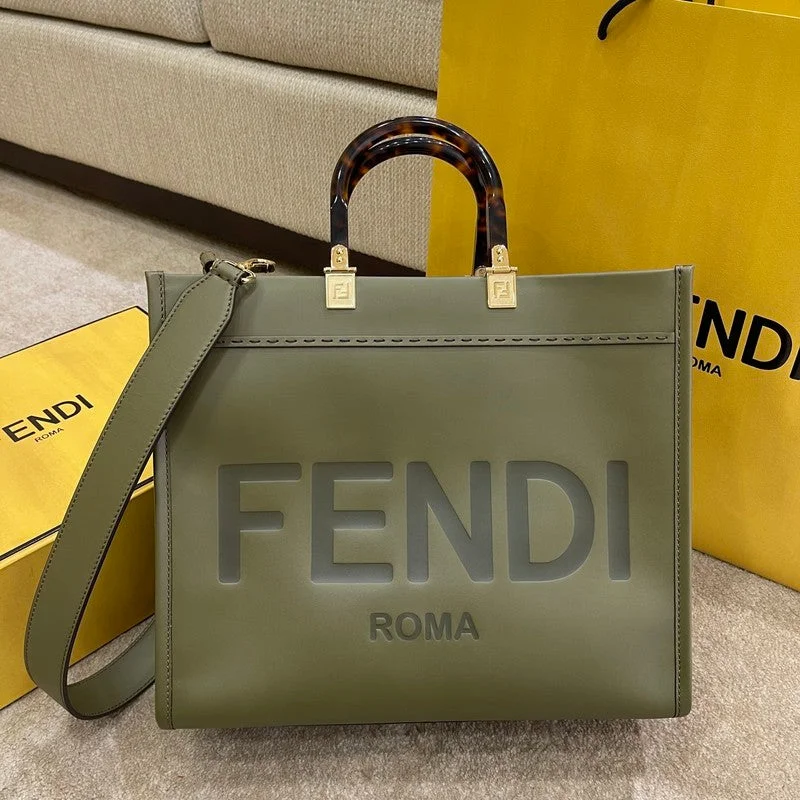 Ladies Fendi shoulder bags with a detachable scarf strap for a stylish and versatile optionWF - Fendi Bags - 105