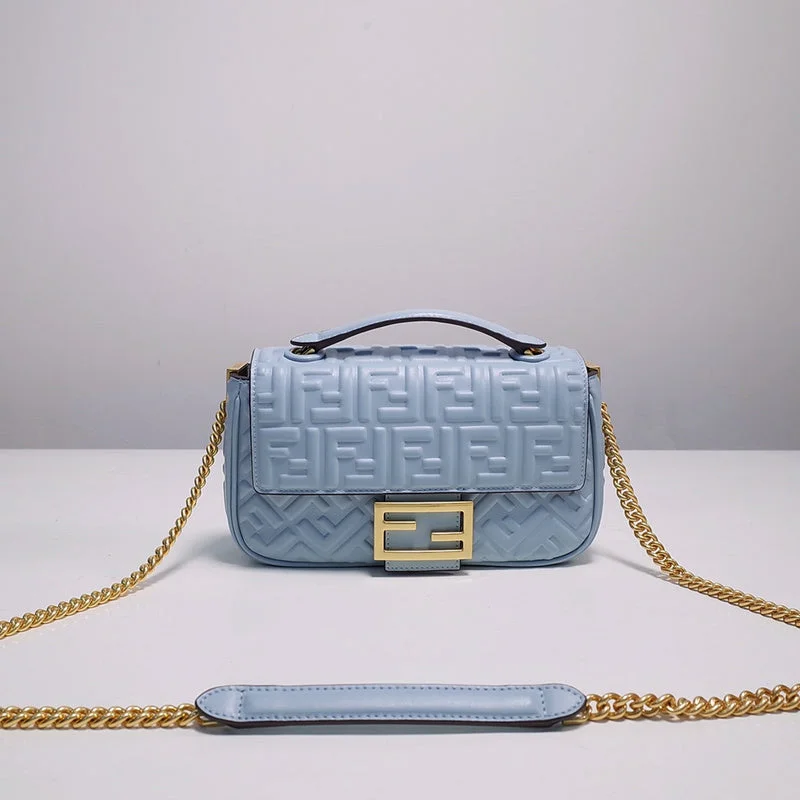 Small - sized Fendi crossbody bags in smooth calfskin leather for a compact and stylish carryWF - Fendi Bags - 337