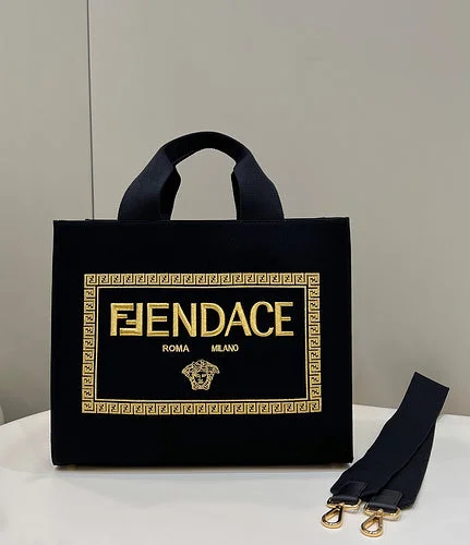 Fendi tote bags with a solar - powered charging panel for eco - friendly chargingBC - FENDI BAGS - 1255