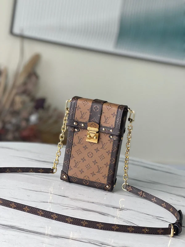 Ladies Louis Vuitton Petite Malle bags with a star - shaped charm for cutenessBC - LOUIS VUITTON BAGS - 1190