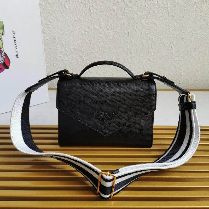 Prada bags with a front - flap pocket for quick access to essentialsBoldCollect - PRADA Bags - 046