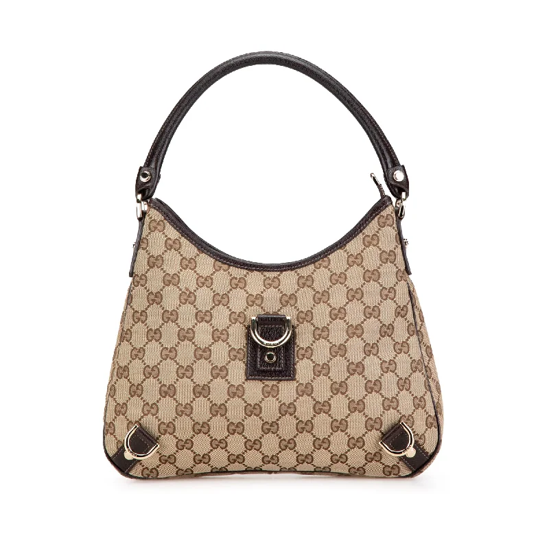 Oversized Hermes Bags for a Fashion - Forward and Practical StatementBrown Gucci GG Canvas Abbey D Ring Shoulder Bag