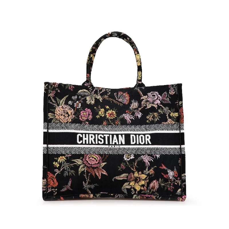 Customizable Hermes Bags with Personalized LocksBlack Dior Large Canvas Embroidered Book Tote