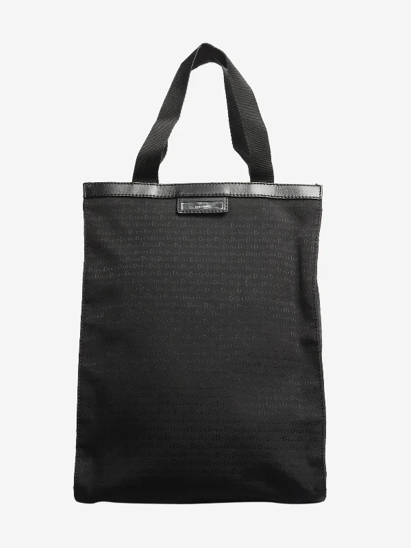 Hermes Bags with Interior Dividers and OrganizersBlack 2006 Dior Homme tote bag