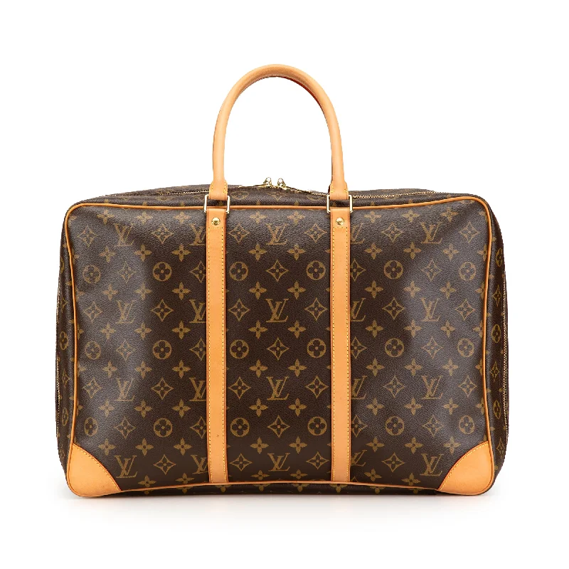 Louis Vuitton backpacks with a multi - pocket organization for functionalityBrown Louis Vuitton Monogram Sirius 45 Travel Bag