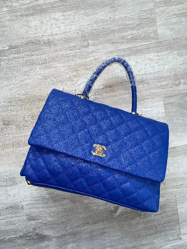 Chanel Vintage Inspired Handbag for Retro Lovers“BIG Blue” Chanel handbag