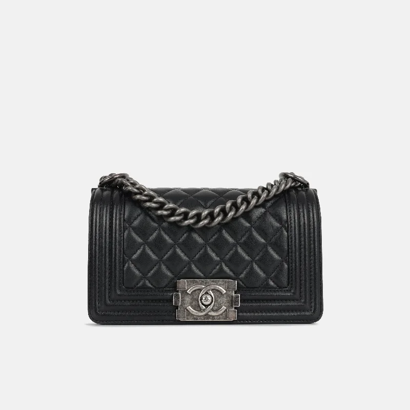 Chanel Black Handbag for Business MeetingsBoy Chanel - Small