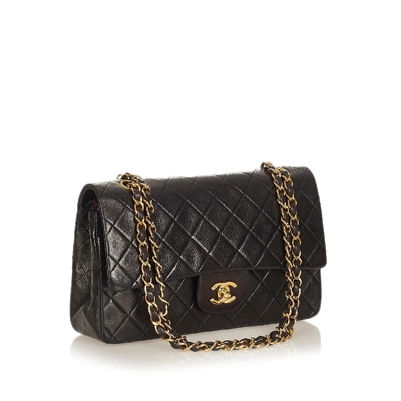 Chanel Chain Strap Handbag for Everyday UseChanel Classic Lambskin Leather Double Flap Bag (27219)