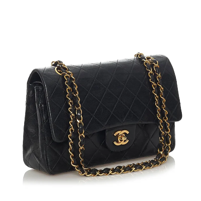 Chanel Chain Strap Handbag for Everyday UseChanel Classic Lambskin Leather Double Flap Bag (28756)