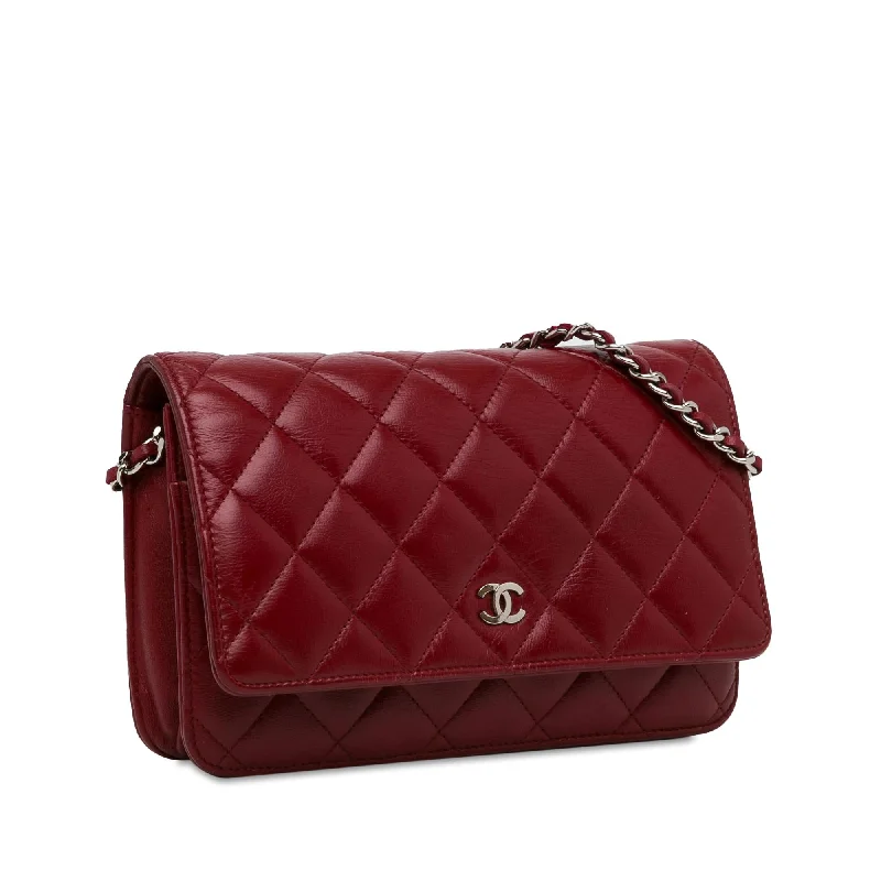 Chanel Limited Edition Handbag for CollectorsChanel Classic Lambskin Wallet on Chain (9PvS2m)