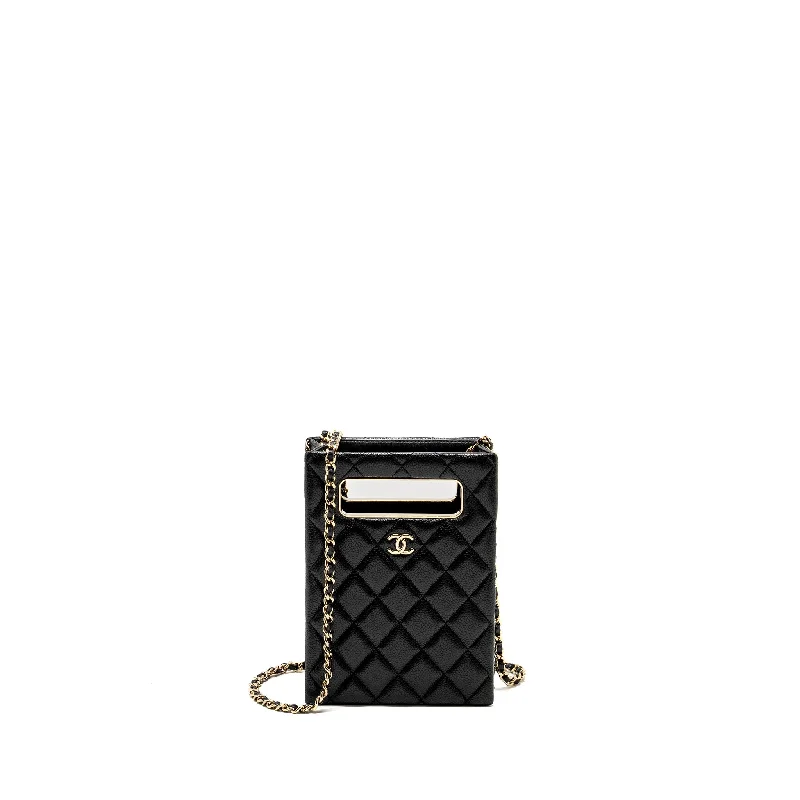 Chanel Colorful Handbag for Spring OutfitsChanel Quilted Evening Box Bag Caviar Black LGHW (Microchip)