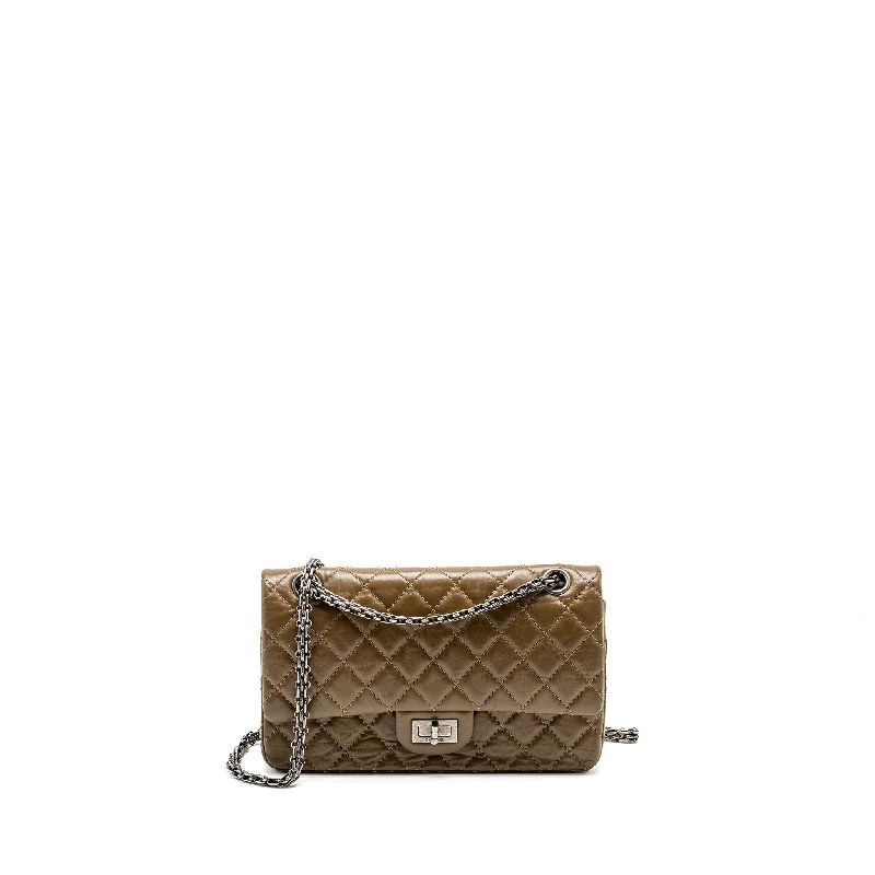 Chanel Small Crossbody Bag for TravelChanel small 2.55 reissue flap bag calfskin khaki ruthenium hardware