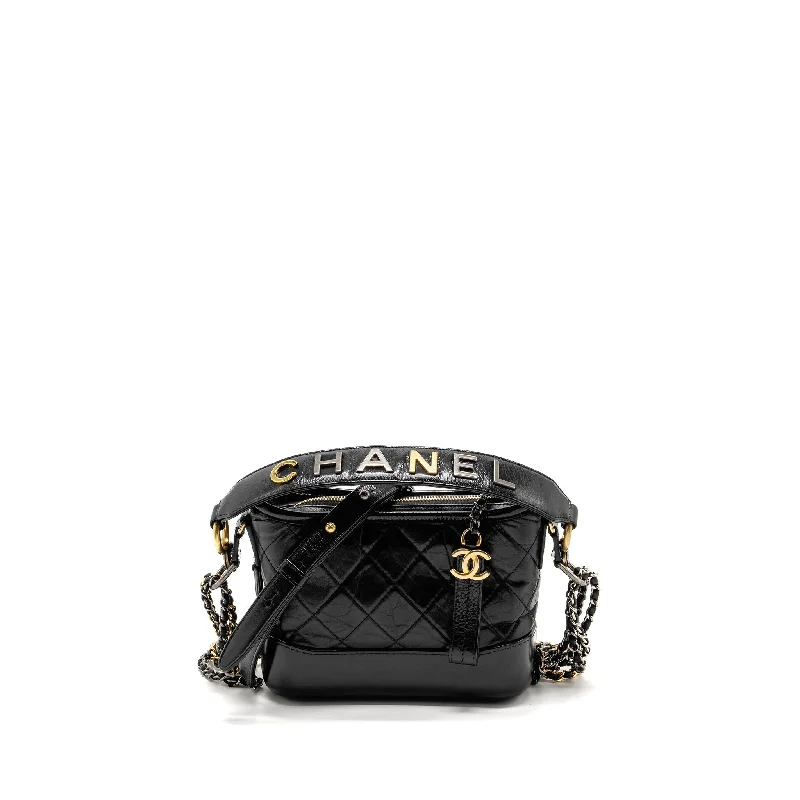 Chanel Vintage Inspired Handbag for Retro LoversChanel Small Gabrielle hobo Bag with Top Handle calfskin black multicolour hardware